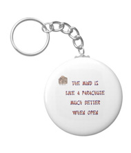 Keychains with words of Chinese wisdom